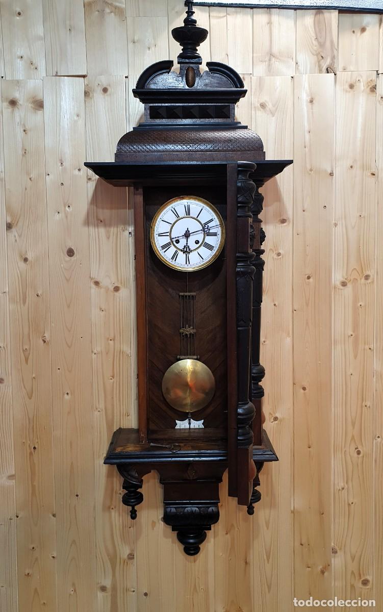 Relojes de pared: ANTIGUO RELOJ DE PARED - Foto 4