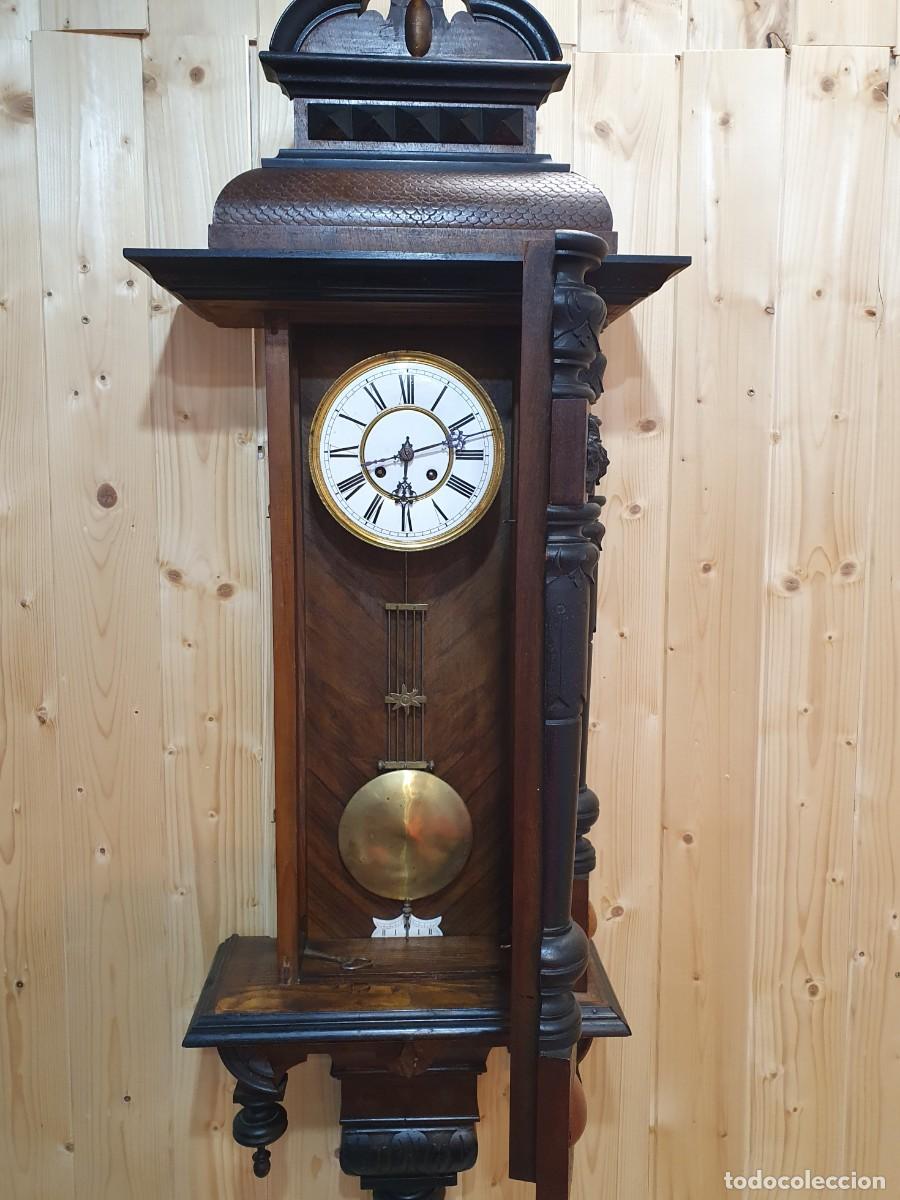 Relojes de pared: ANTIGUO RELOJ DE PARED - Foto 5