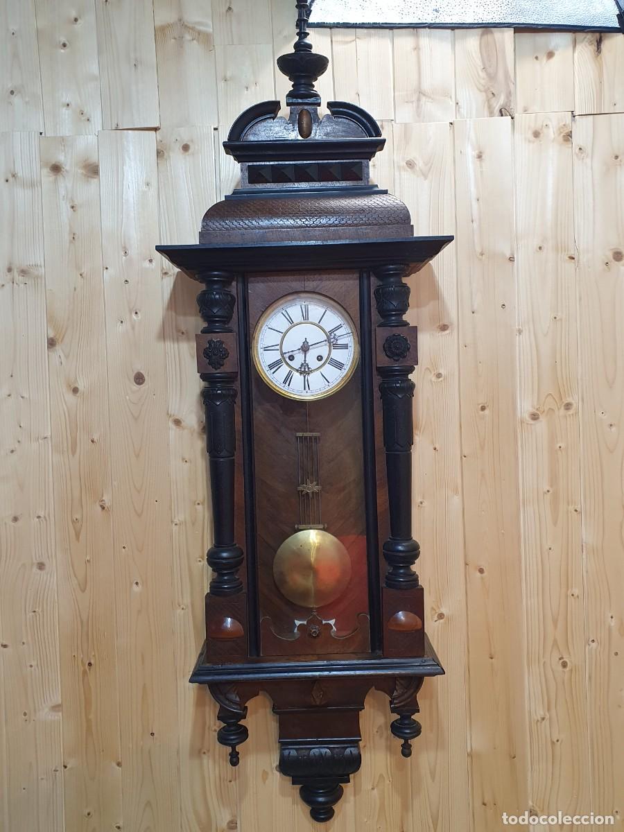 Relojes de pared: ANTIGUO RELOJ DE PARED - Foto 6