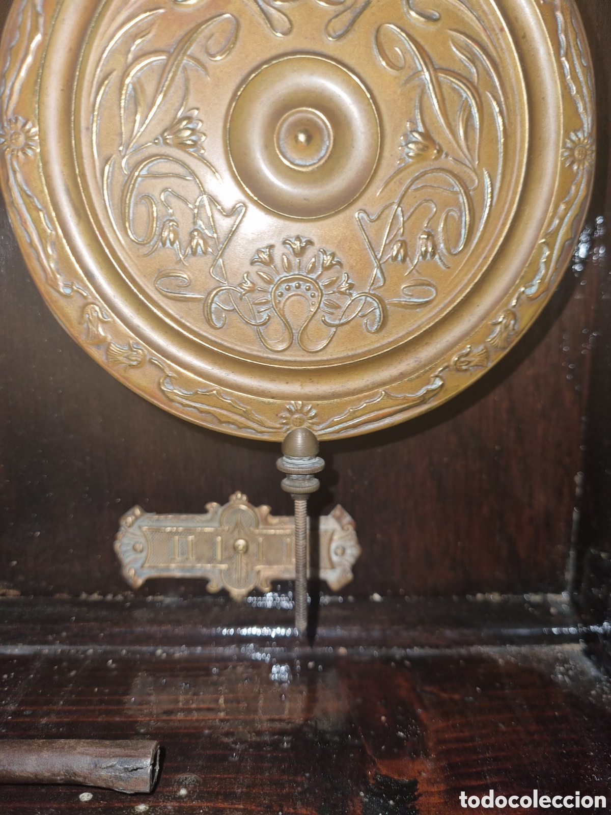 Relojes de pared: Reloj de pared del a&ntilde;o MDCC A&Ntilde;O (1800). - Foto 3
