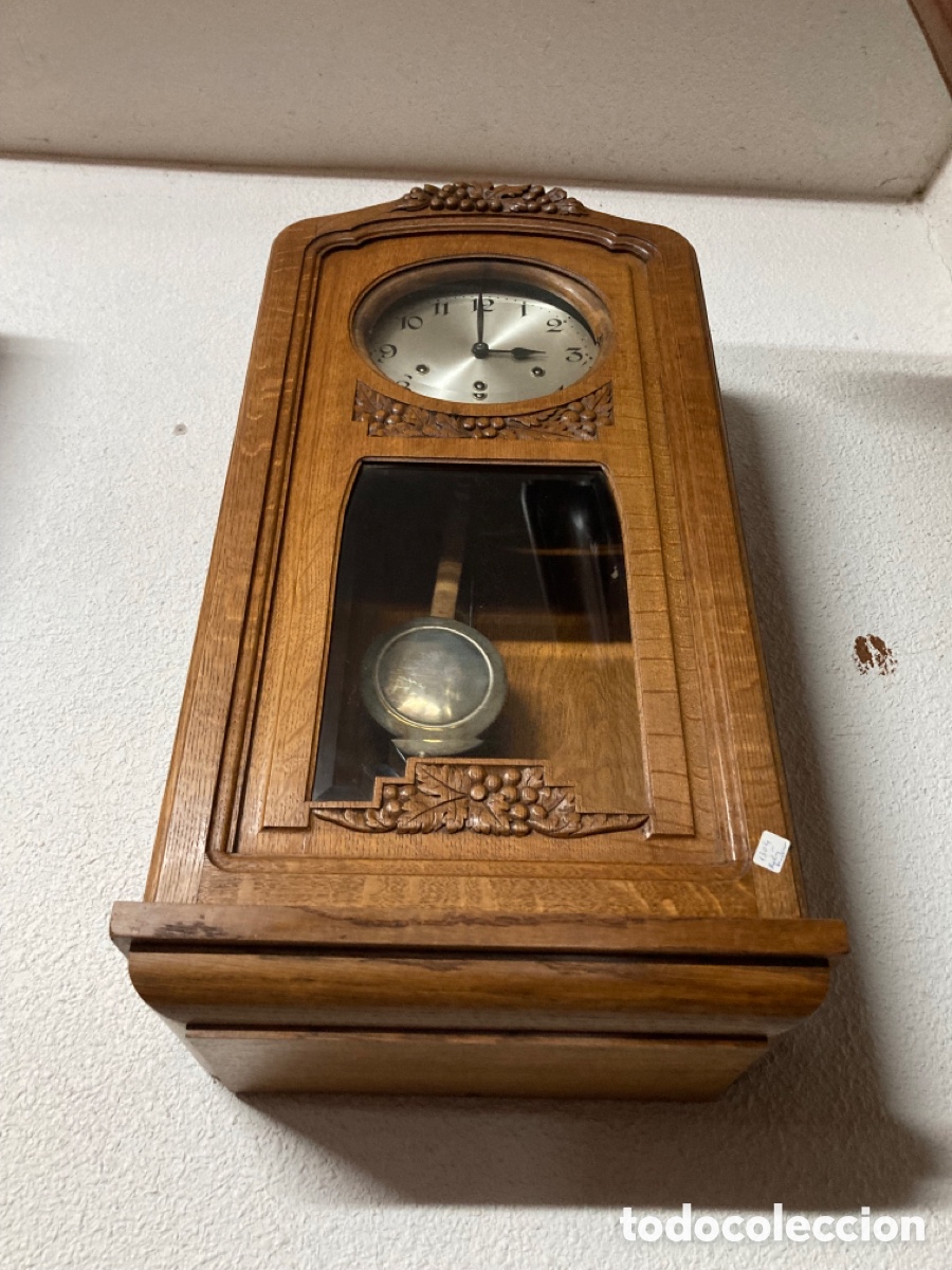 Relojes de pared: Reloj carrill&oacute;n madera - Foto 2
