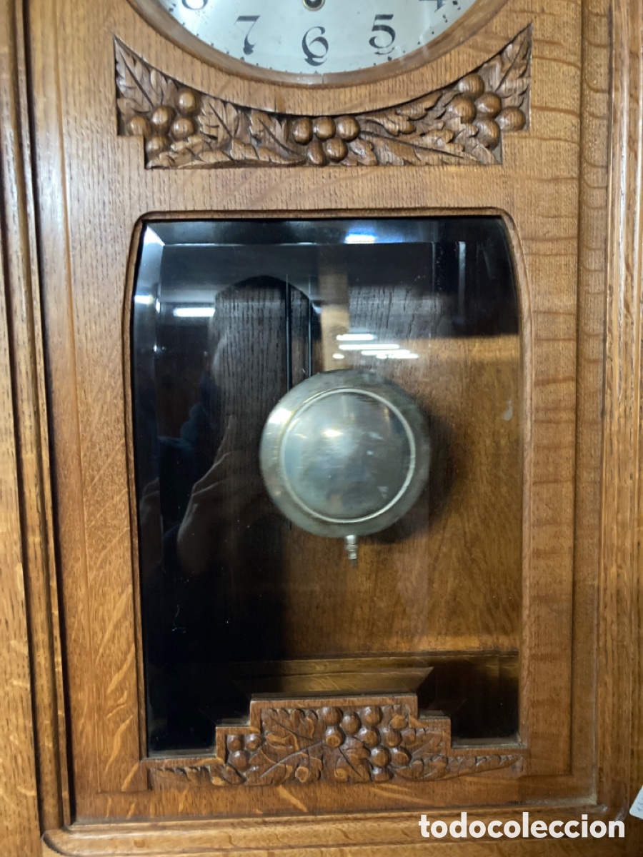 Relojes de pared: Reloj carrill&oacute;n madera - Foto 4