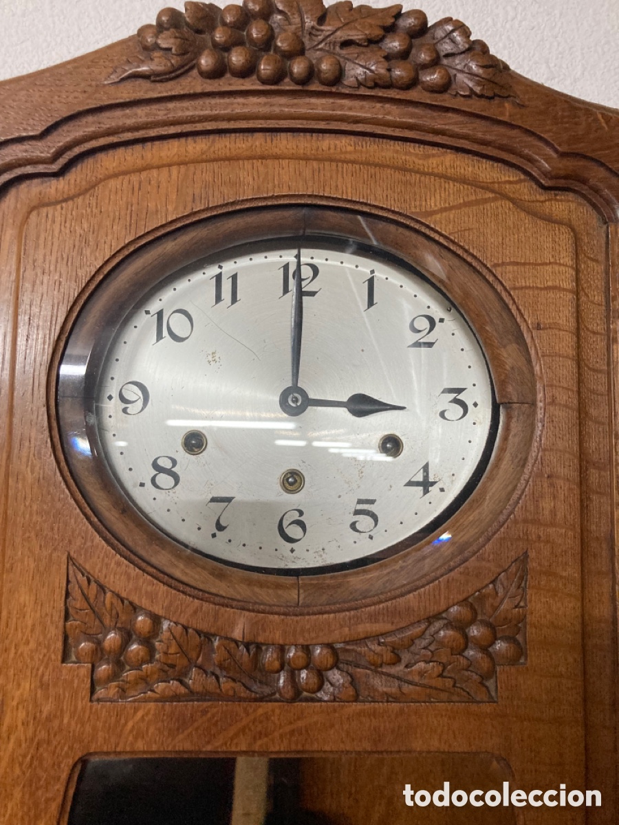 Relojes de pared: Reloj carrill&oacute;n madera - Foto 5