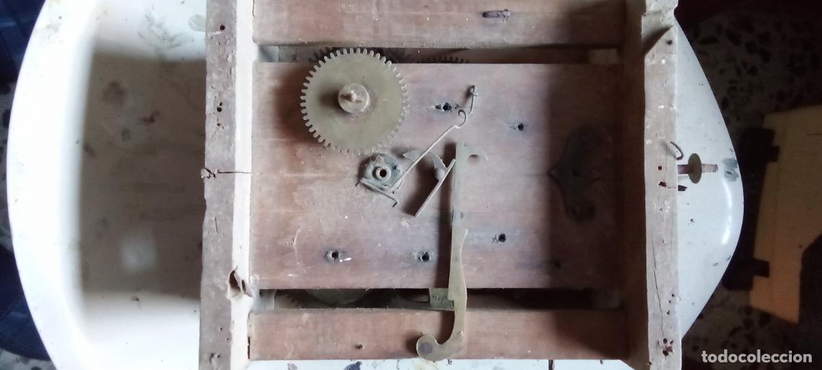 Relojes de pared: ANTIGUO RELOJ DE PARED. S.XIX. - Foto 4