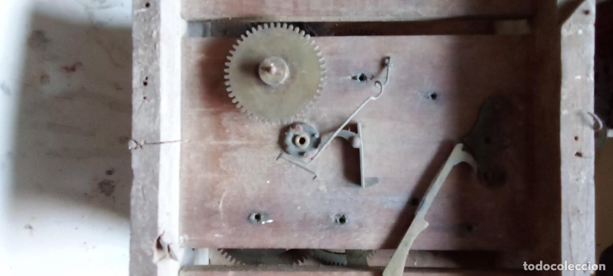 Relojes de pared: ANTIGUO RELOJ DE PARED. S.XIX. - Foto 7