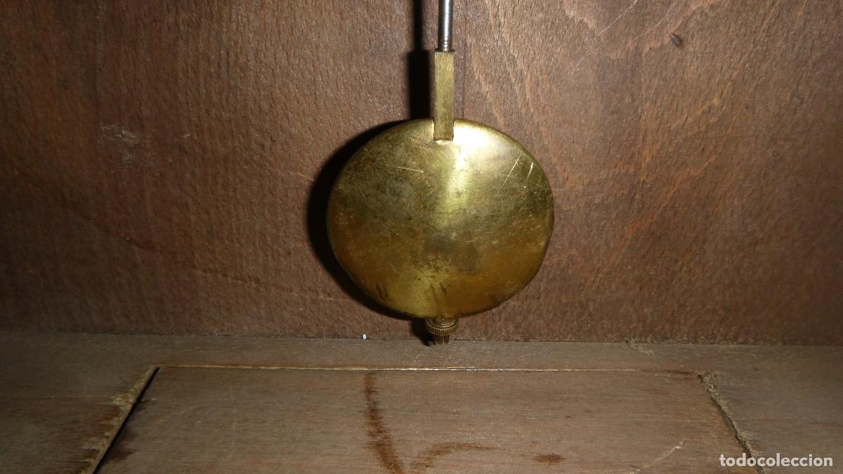 Relojes de pared: ANTIGUO RELOJ CARGA MANUAL - Foto 8
