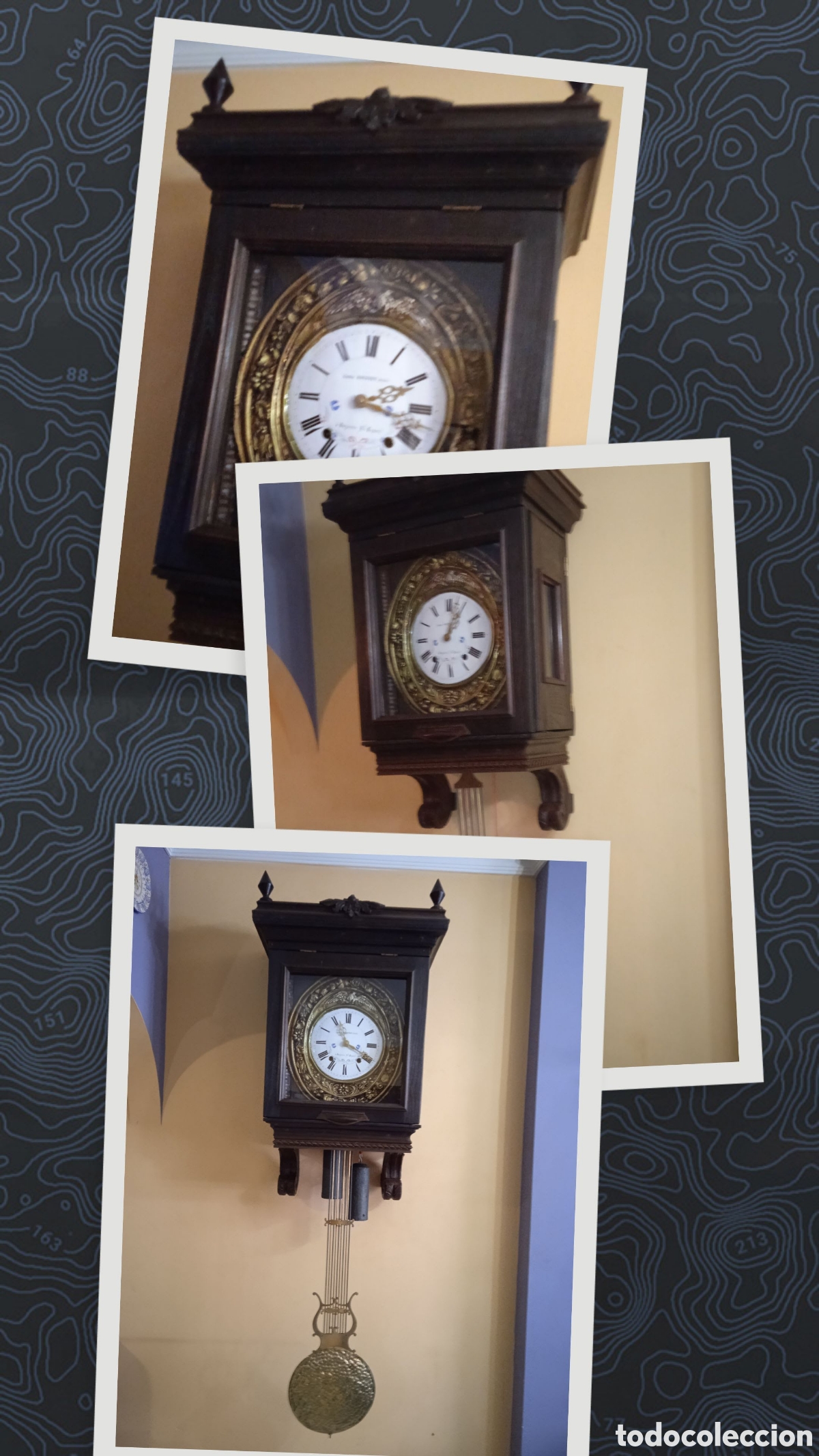 Relojes de pared: Reloj Morez con Capilla - Foto 1