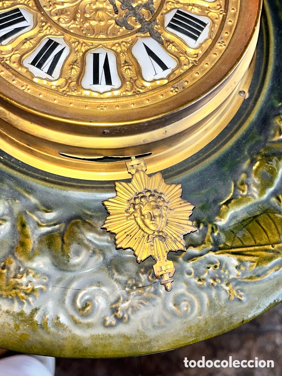 Relojes de pared: Reloj franc&eacute;s de cer&aacute;mica - Foto 6