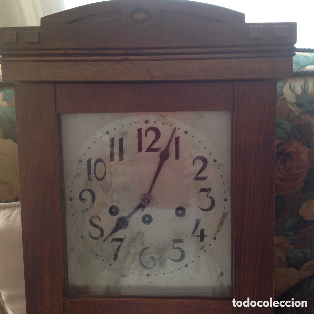 Relojes de pared: Reloj de pared carrill&oacute;n, &eacute;poca modernista - Foto 3