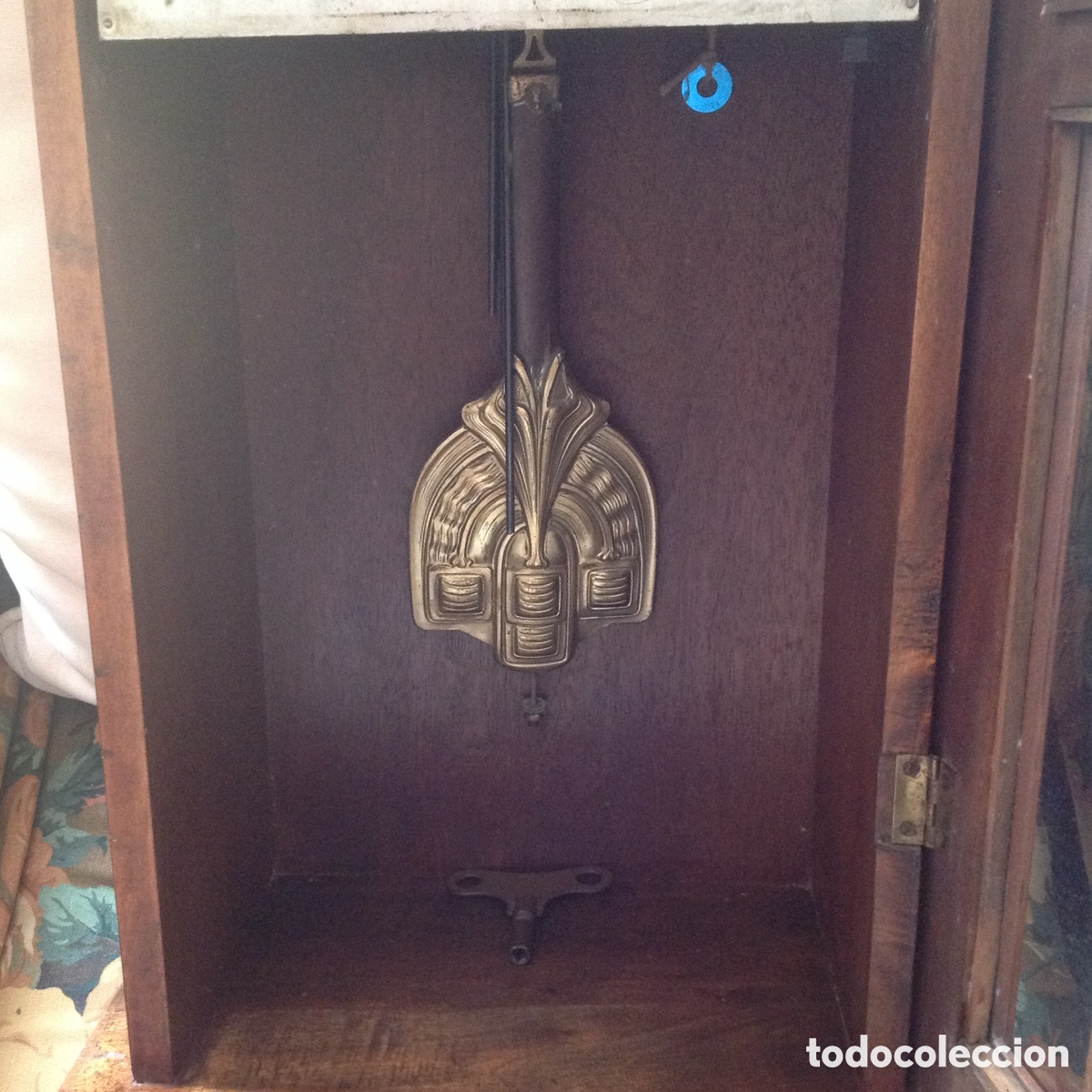 Relojes de pared: Reloj de pared carrill&oacute;n, &eacute;poca modernista - Foto 4