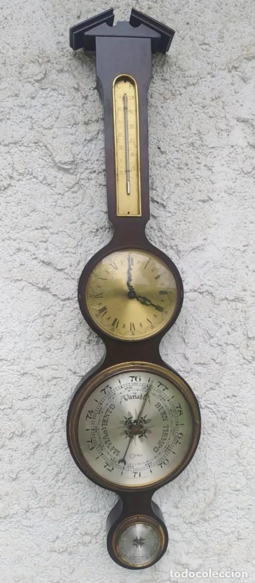 Relojes de pared: Reloj de pared metereol&oacute;gico - Foto 1