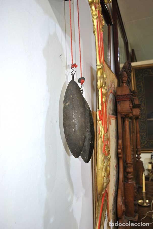 Relojes de pared: RELOJ ANTIGUO DE PARED TIPO MOREZ - Foto 5