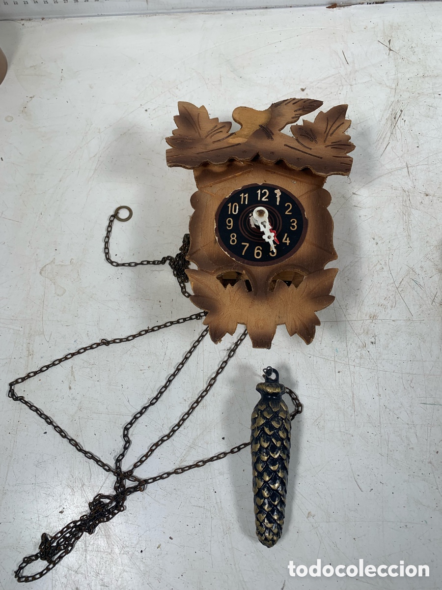Relojes de pared: 01_ reloj de cuco de madera - Foto 3