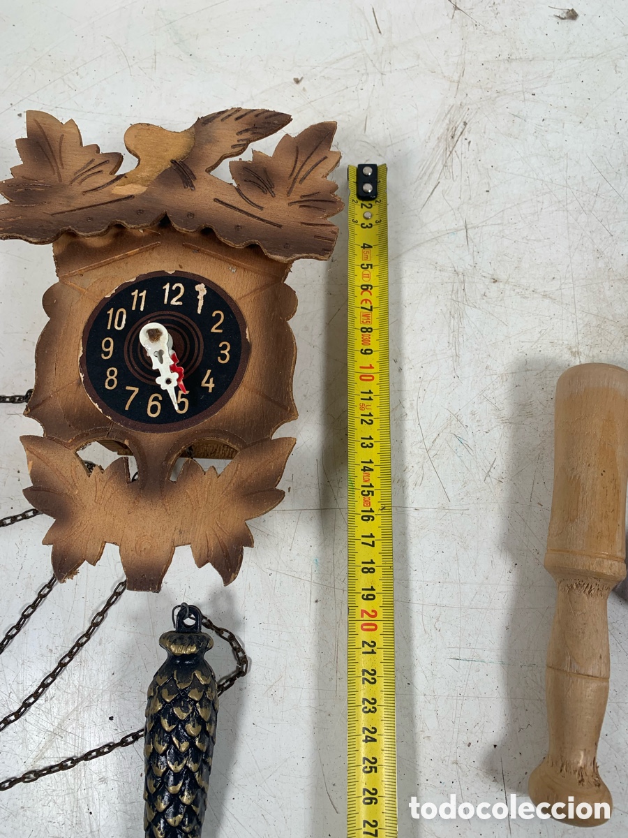 Relojes de pared: 01_ reloj de cuco de madera - Foto 4