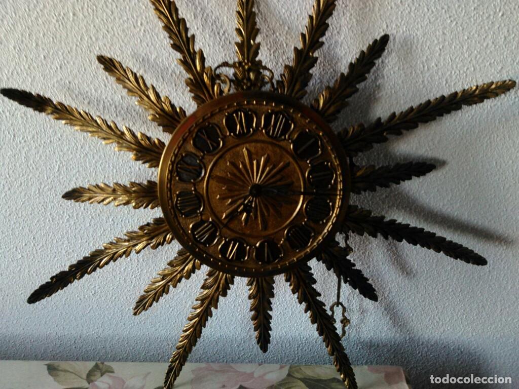 Relojes de pared: RELOJ DE LOS LLAMADOS DE SOL PARA COLGAR - Foto 3