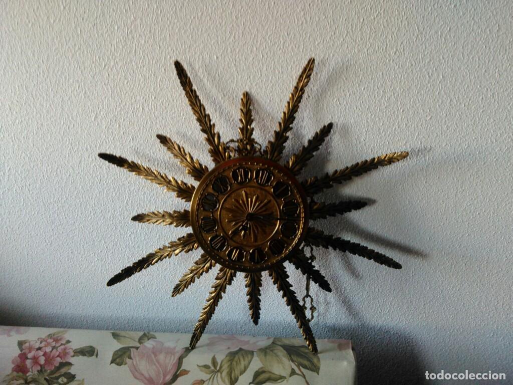 Relojes de pared: RELOJ DE LOS LLAMADOS DE SOL PARA COLGAR - Foto 4