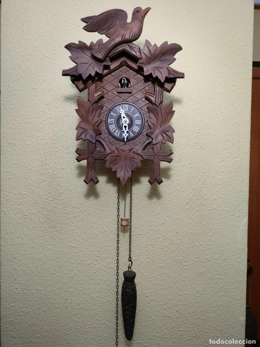Relojes de pared: RELOJ CUCU-CUCO MARCA A.SCHNEIDER. - Foto 1
