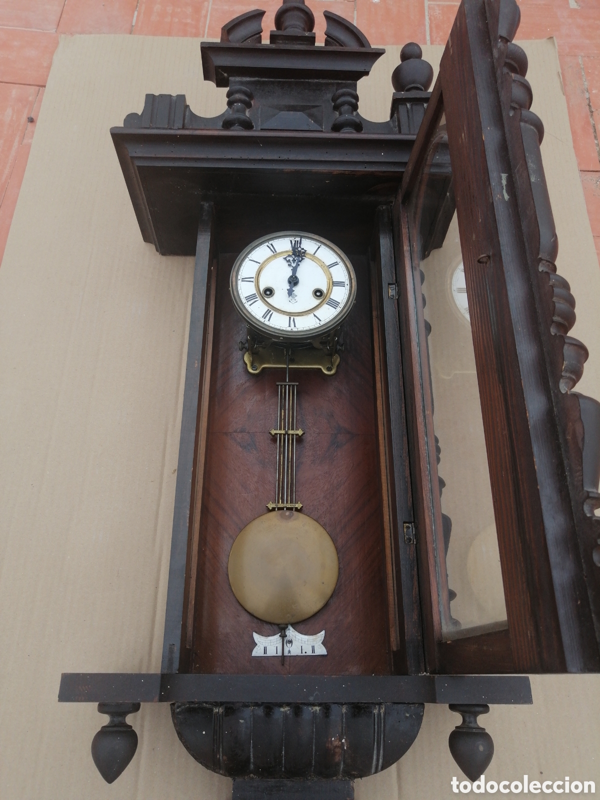 Relojes de pared: Reloj de pared antiguo - Foto 4