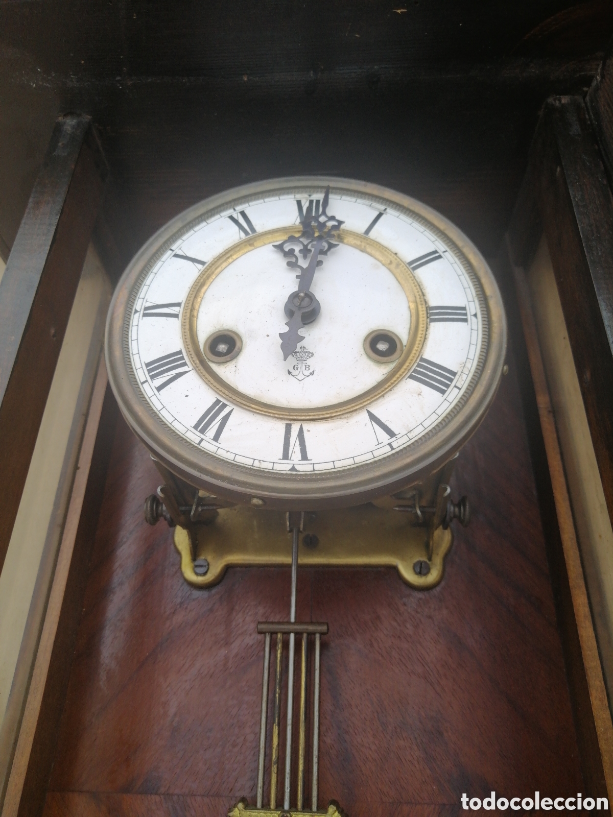 Relojes de pared: Reloj de pared antiguo - Foto 5