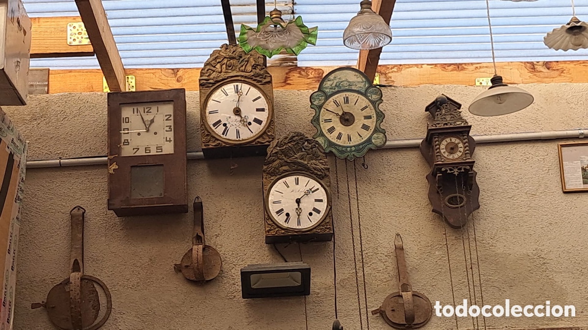 Relojes de pared: Lote Relojes antiguos - Foto 1