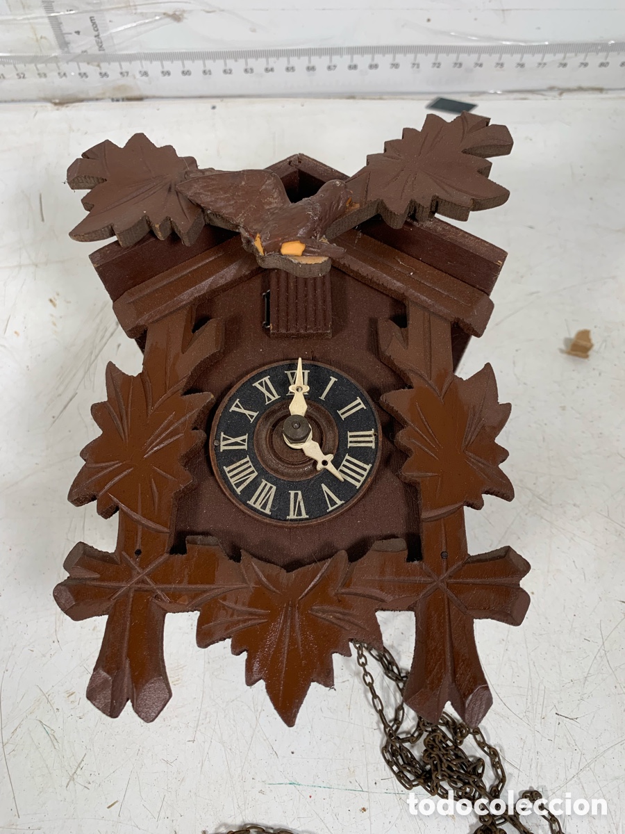 Relojes de pared: 01_ antiguo reloj de cuco - Foto 4