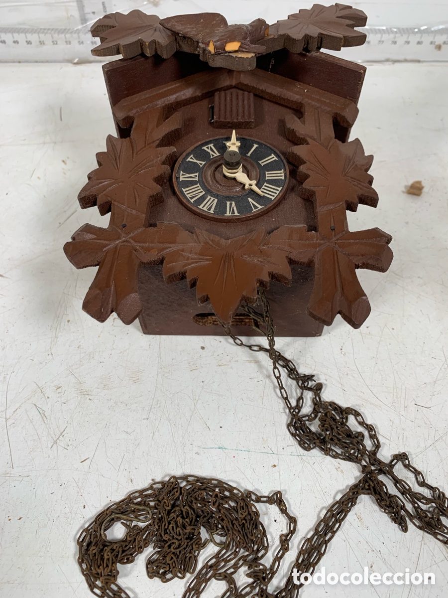 Relojes de pared: 01_ antiguo reloj de cuco - Foto 5