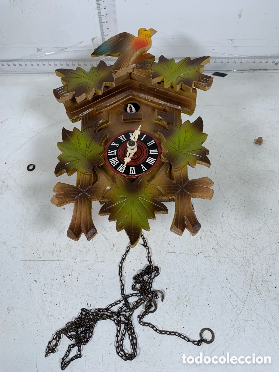 Relojes de pared: 01_ Antiguo reloj de cuco de pared - Foto 2