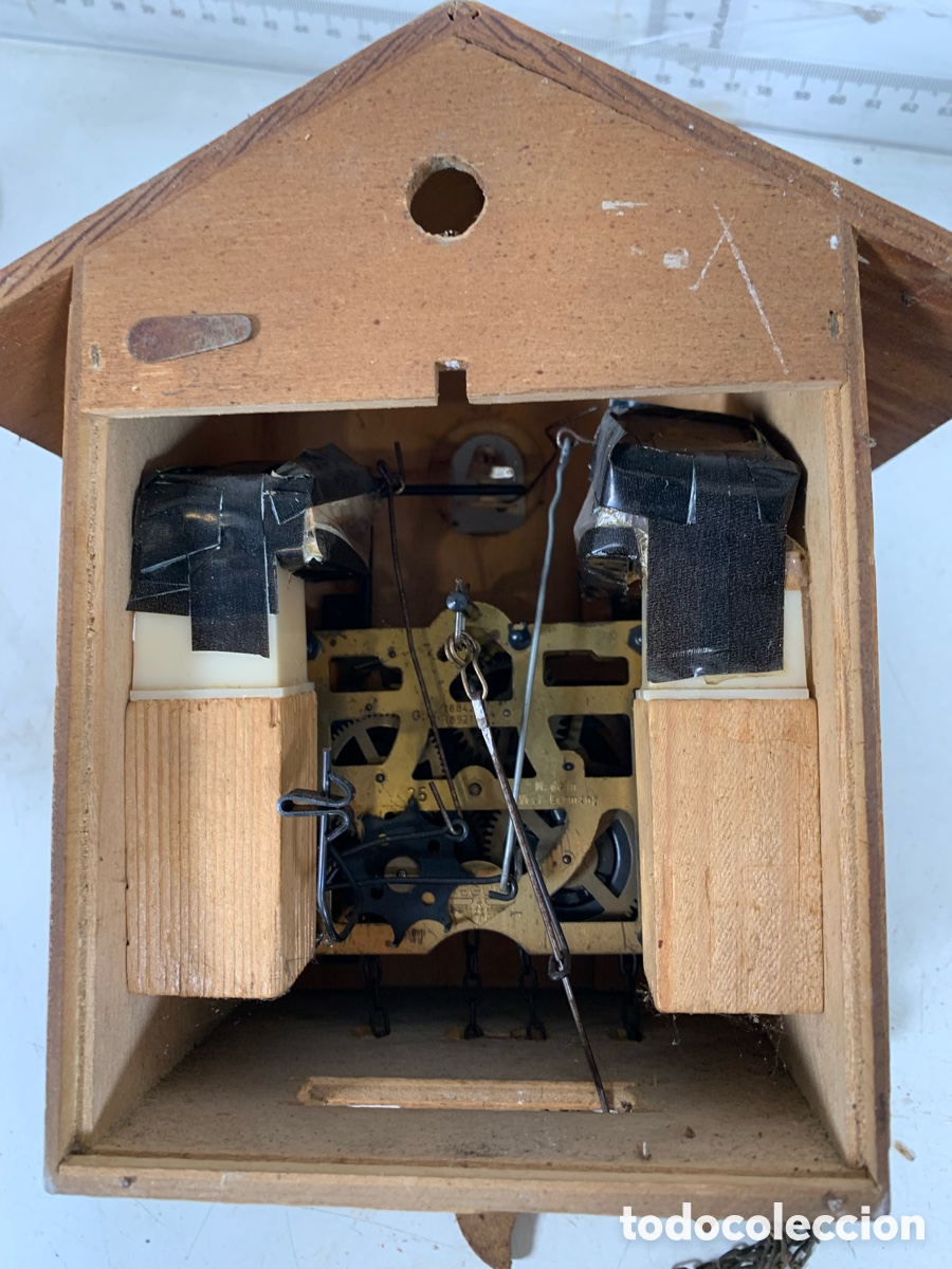 Relojes de pared: 01_ Antiguo reloj de cuco de pared - Foto 15