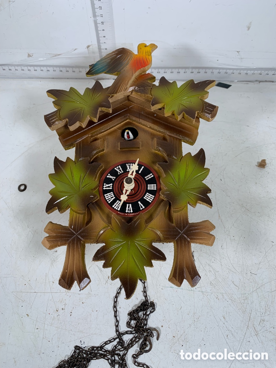 Relojes de pared: 01_ Antiguo reloj de cuco de pared - Foto 1