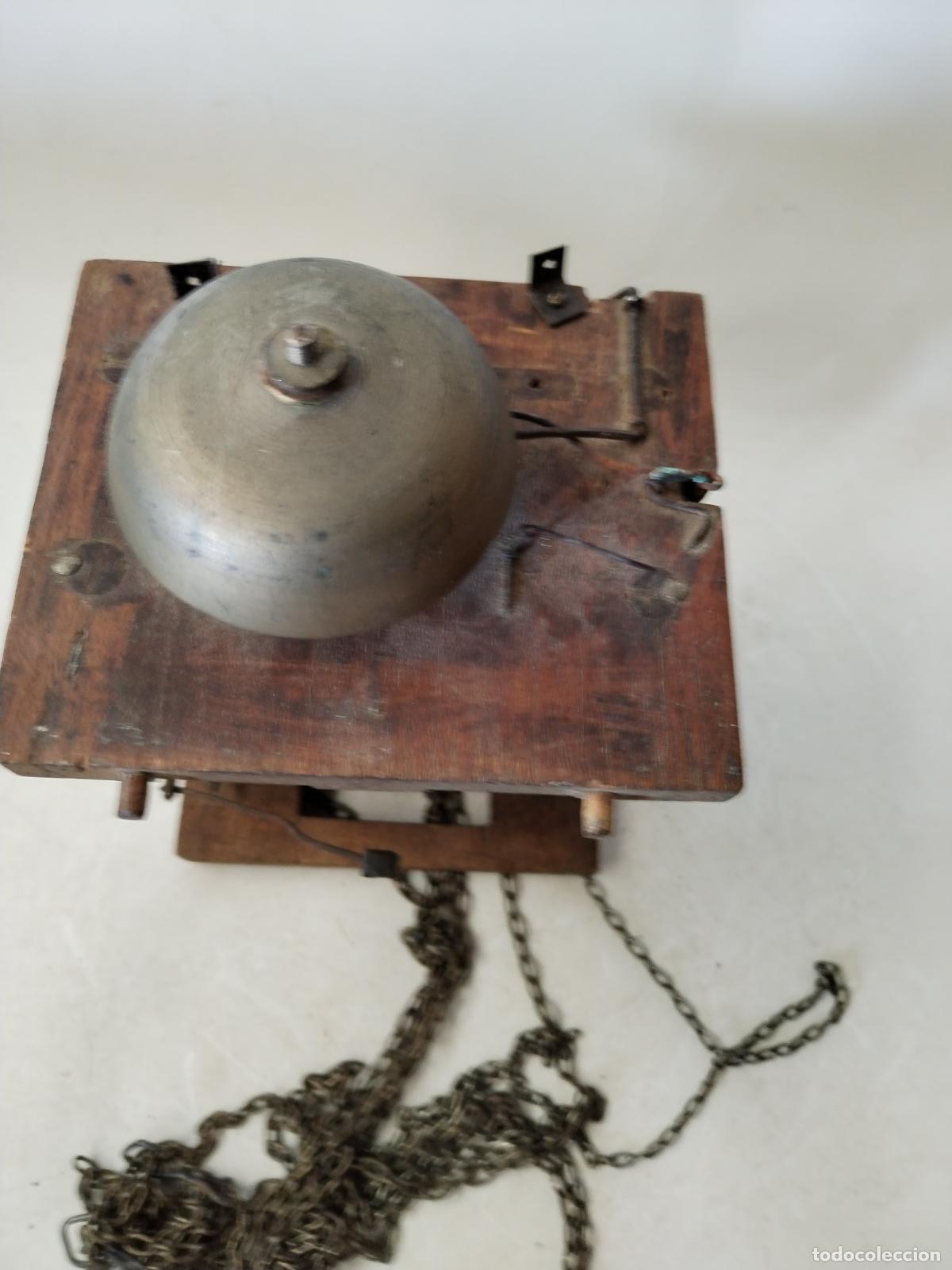 Relojes de pared: antiguo reloj de cadenas para restaurar - Foto 8