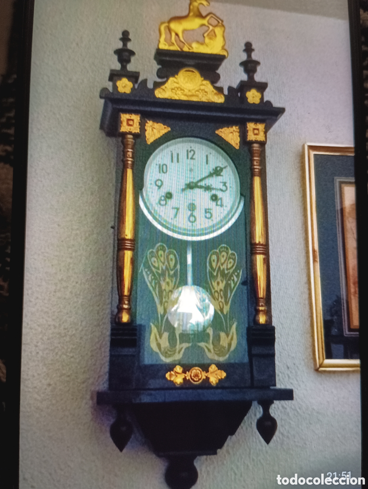 Relojes de pared: Reloj Pared carga manual - Foto 1