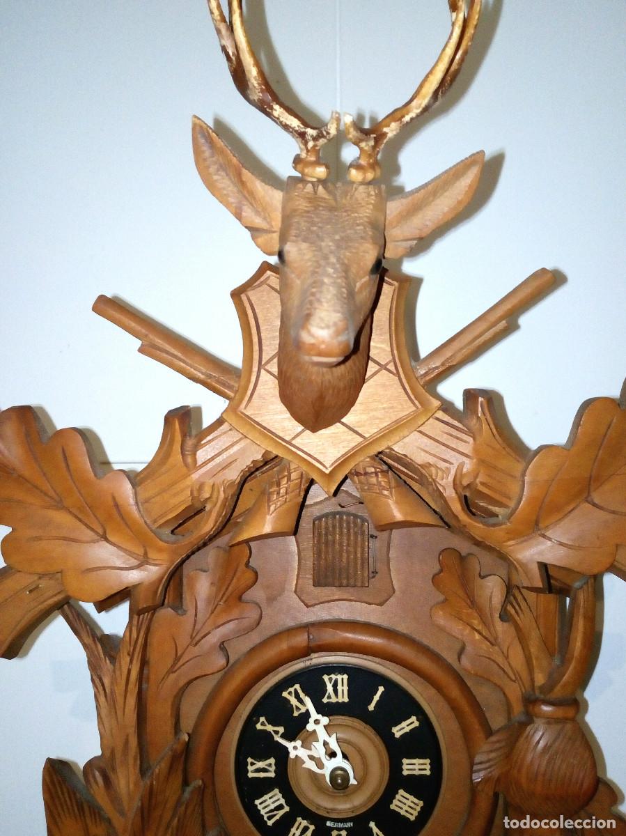 Relojes de pared: ⏰ RELOJ CUCO FUNCIONANDO. - Foto 5