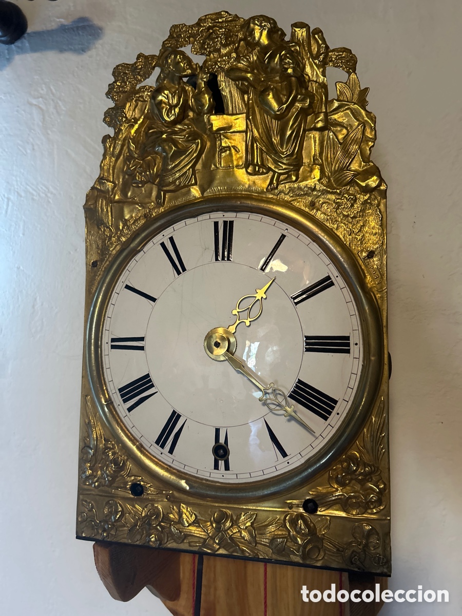 Relojes de pared: Reloj antiguo Morez cuatro cuartos - Foto 2