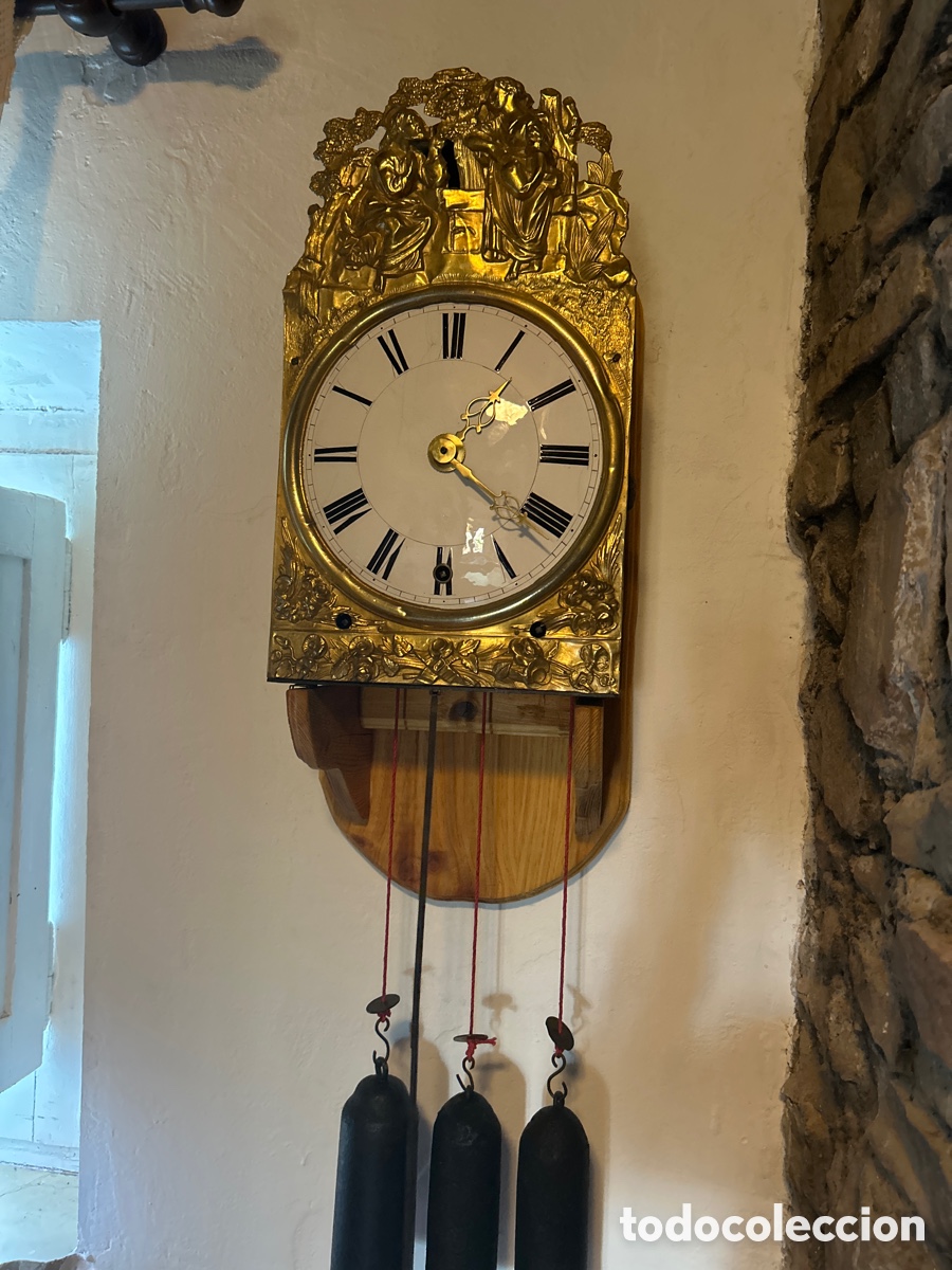 Relojes de pared: Reloj antiguo Morez cuatro cuartos - Foto 1