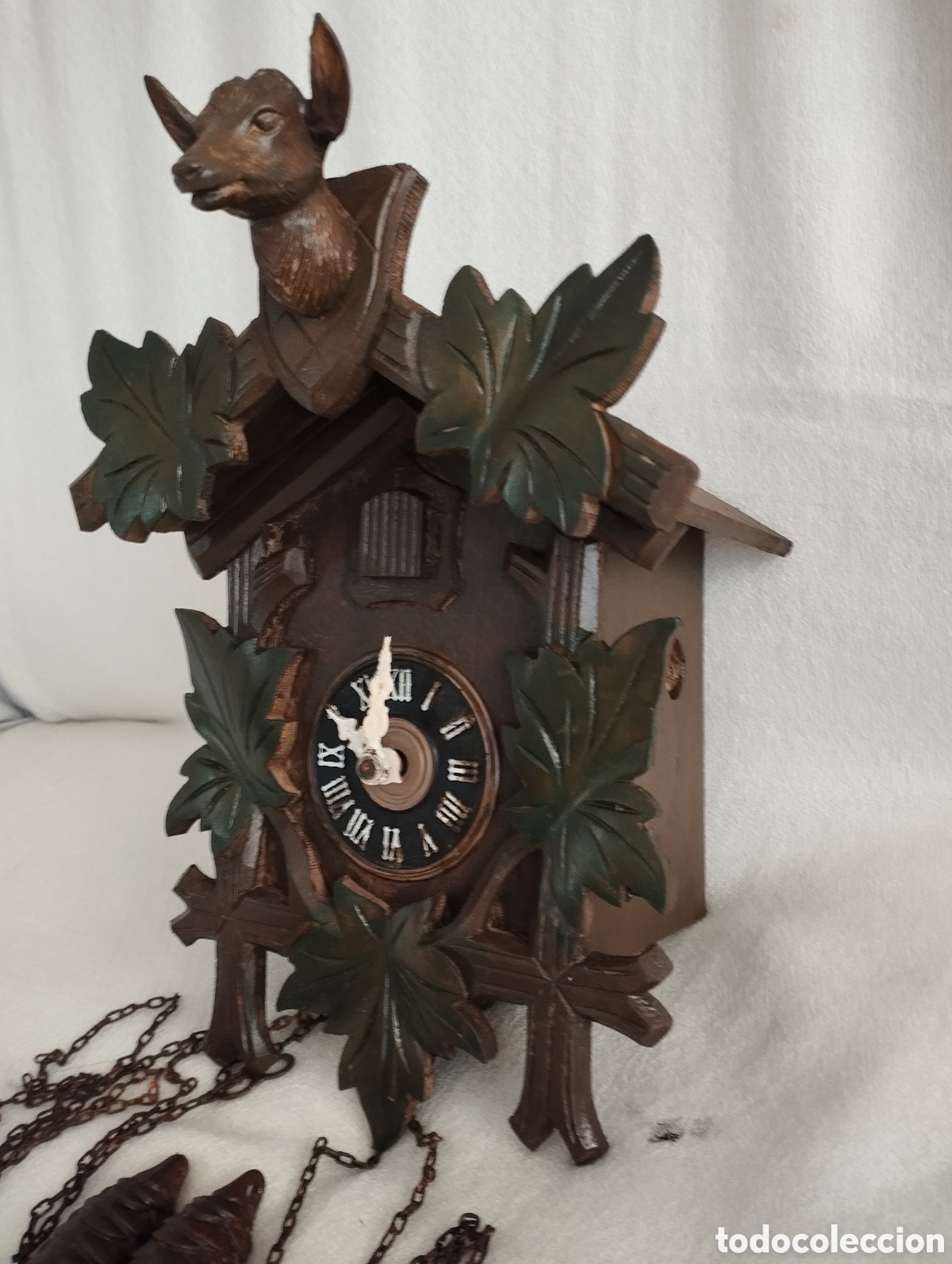 Relojes de pared: Antiguo Reloj de cuco. - Foto 1