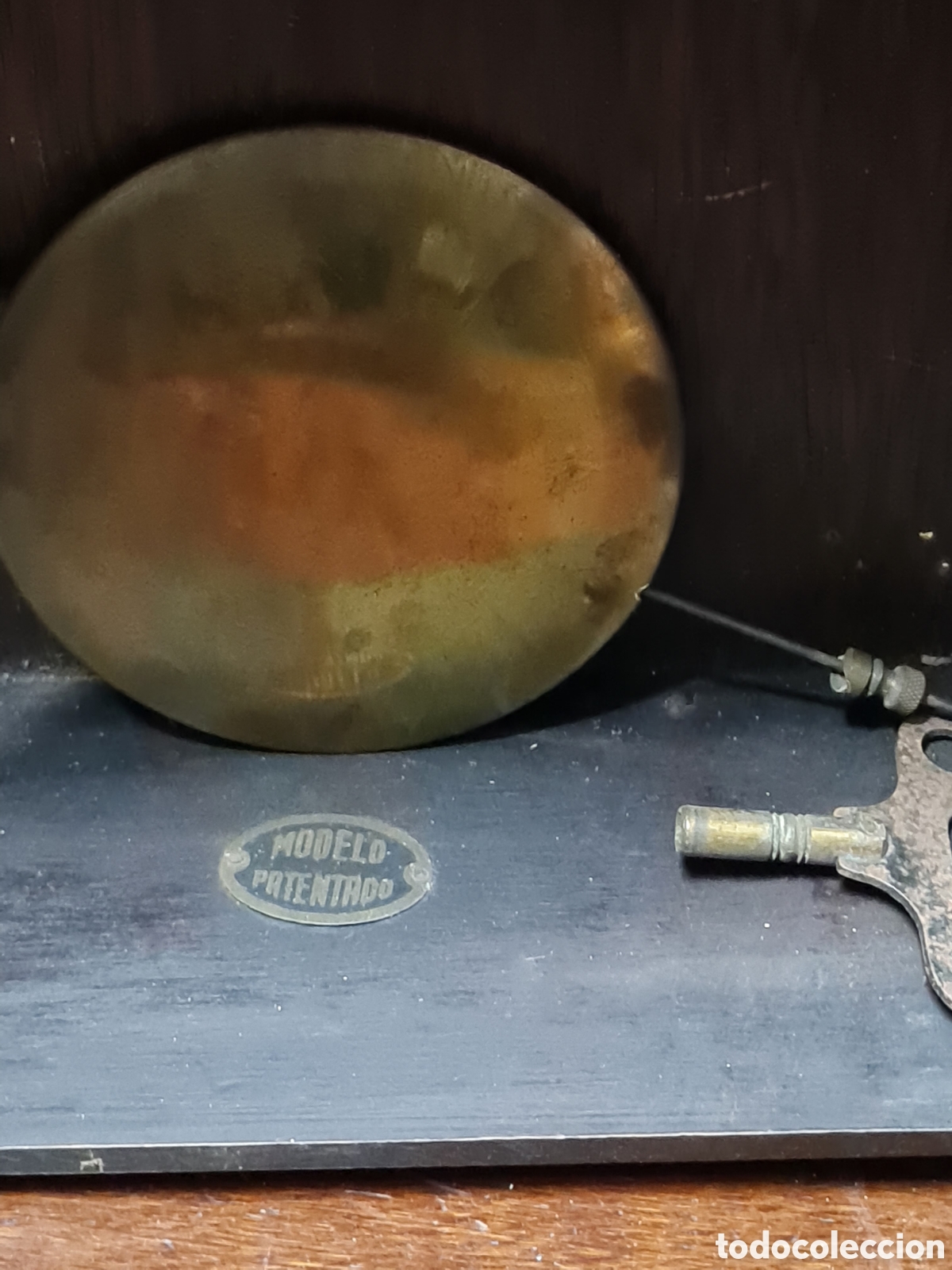Relojes de pared: Reloj antiguo sin funcionar ardeco - Foto 5