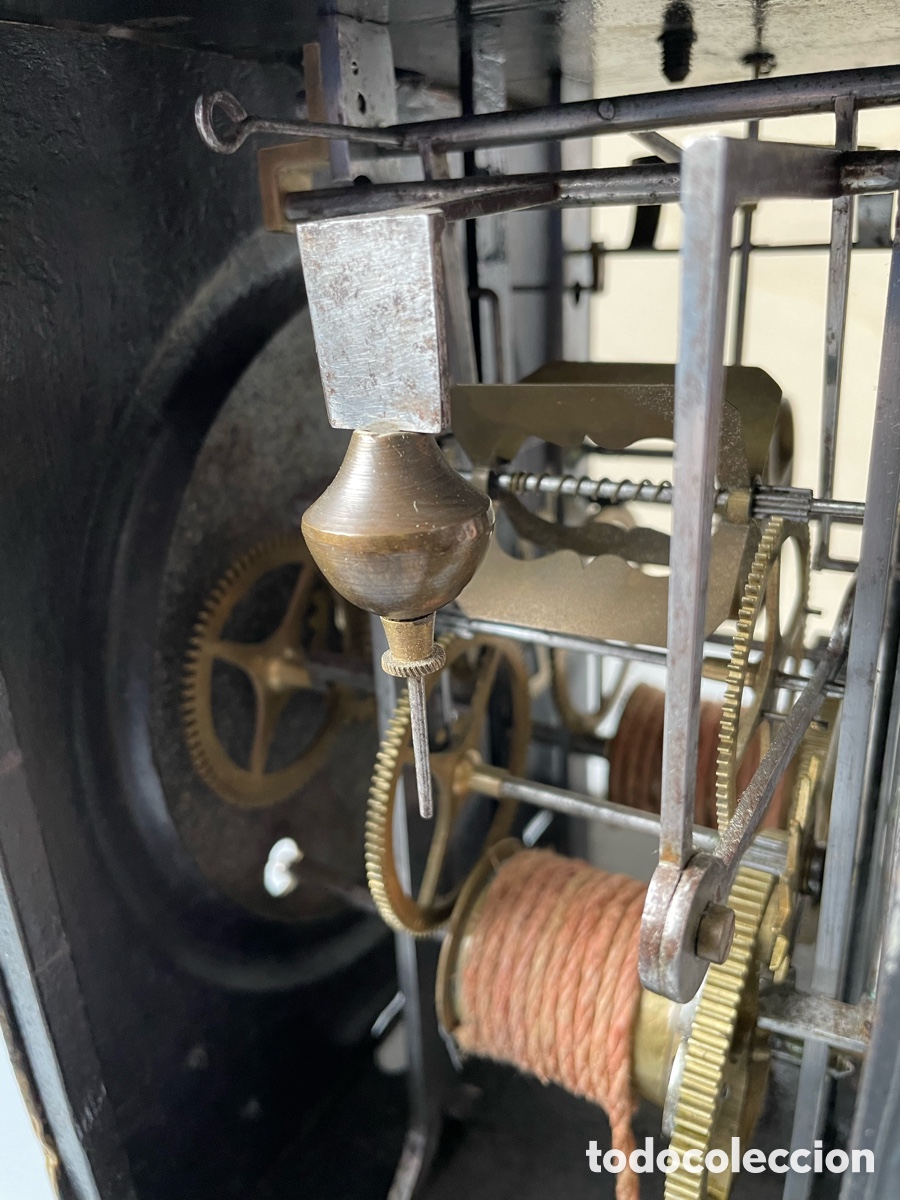 Relojes de pared: Reloj de pared del siglo XIX - Foto 11