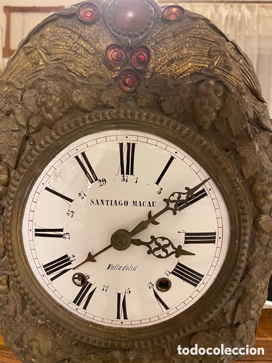 Relojes de pared: Reloj Morez de pared con p&eacute;ndulo - Foto 3
