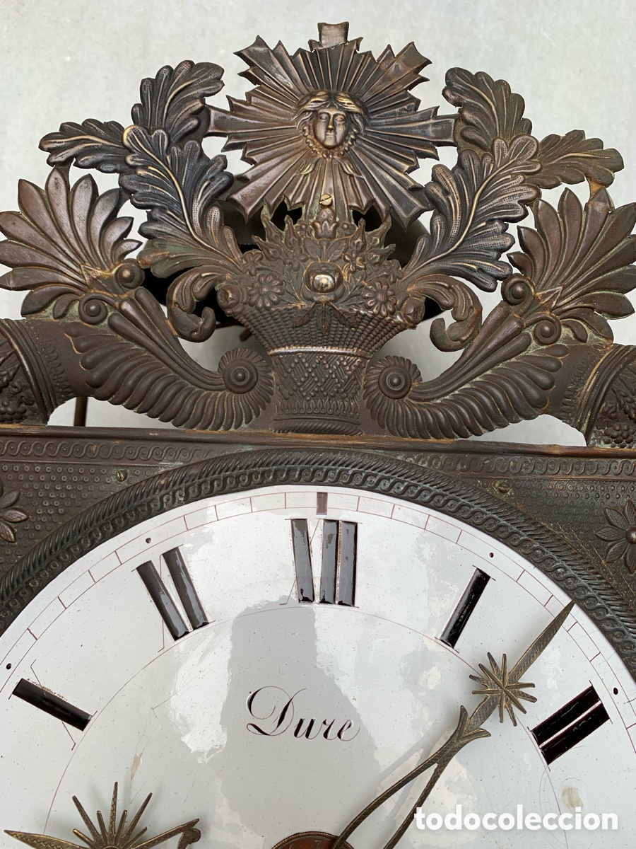 Relojes de pared: ANTIGUO RELOJ FRANC&Eacute;S - Foto 2