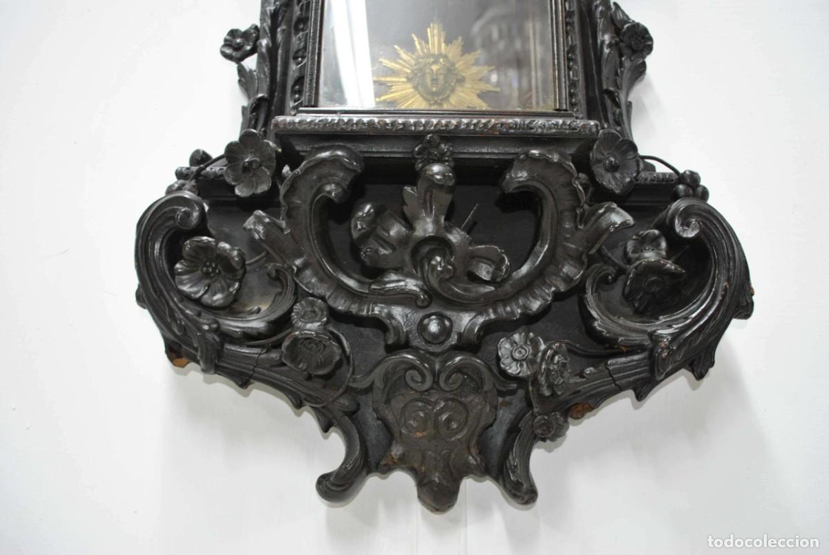 Relojes de pared: RELOJ ANTIGUO DE PARED ESTILO LUIS XV - Foto 4