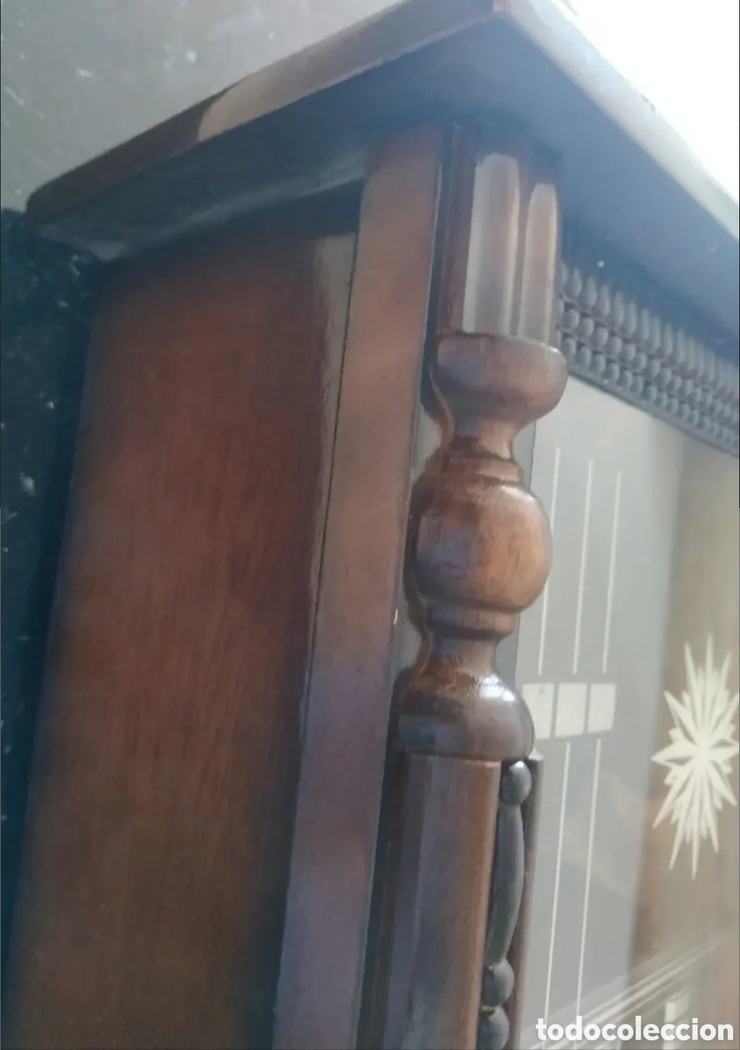 Relojes de pared: Reloj de pared marr&oacute;n - Foto 7