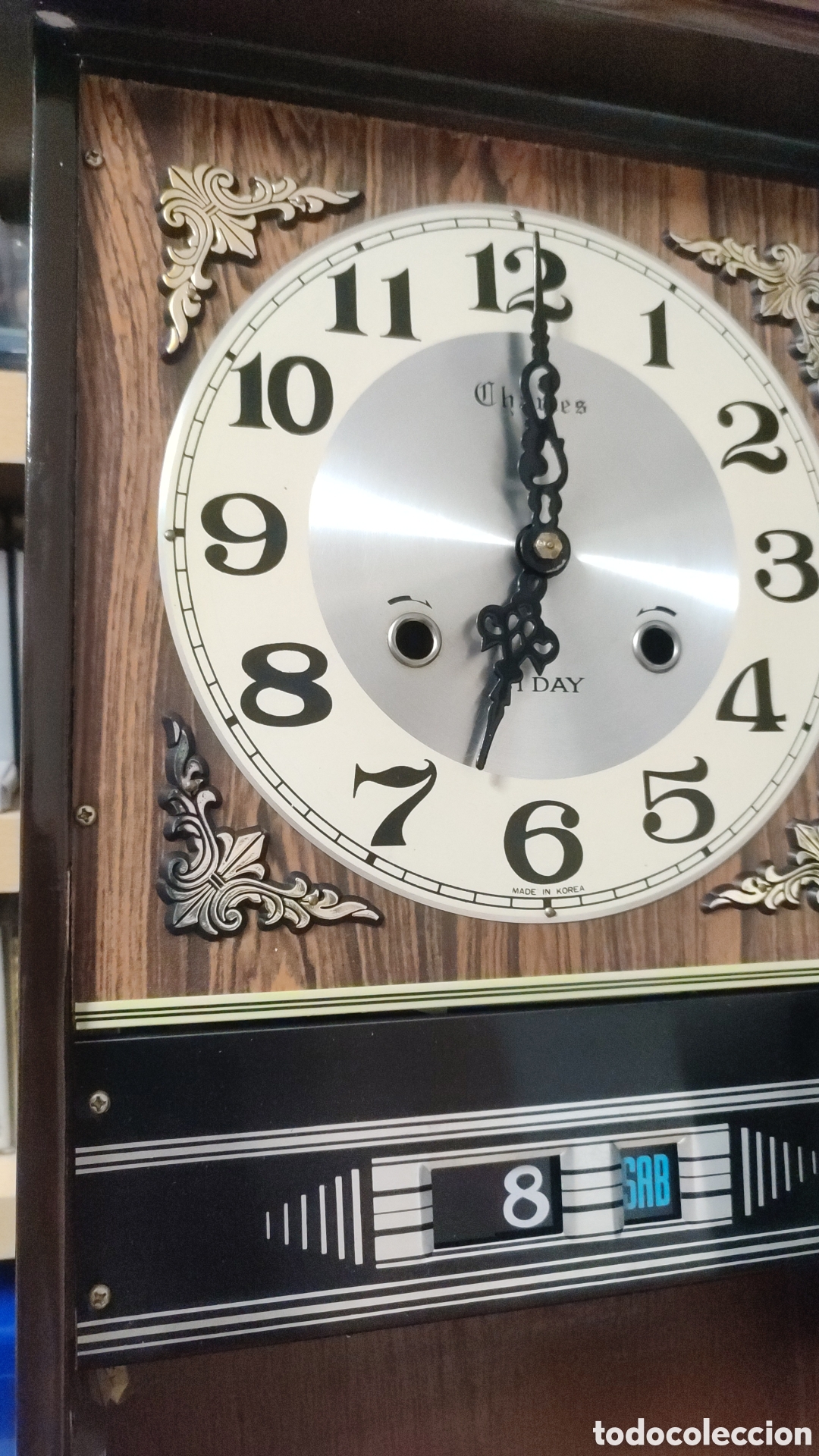 Relojes de pared: Reloj de pared marr&oacute;n - Foto 11