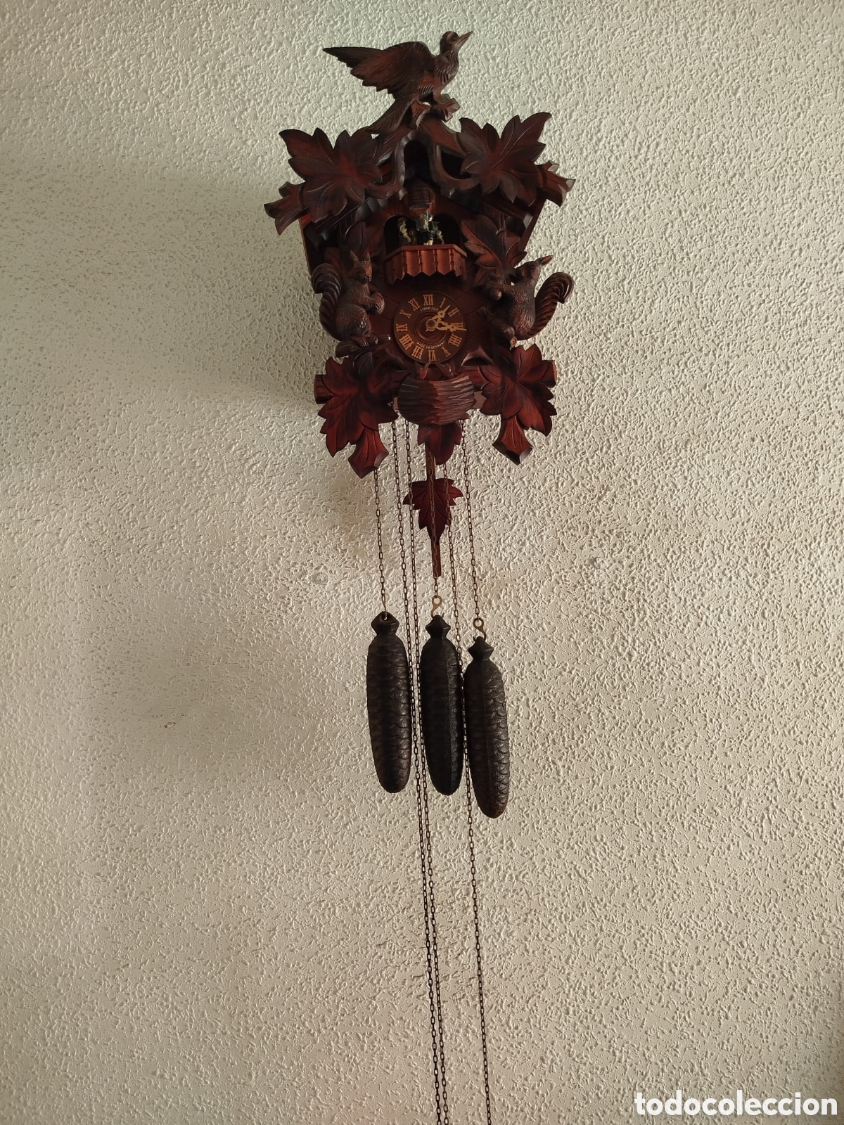 Relojes de pared: Reloj de cuco Anton Schneider - Foto 3