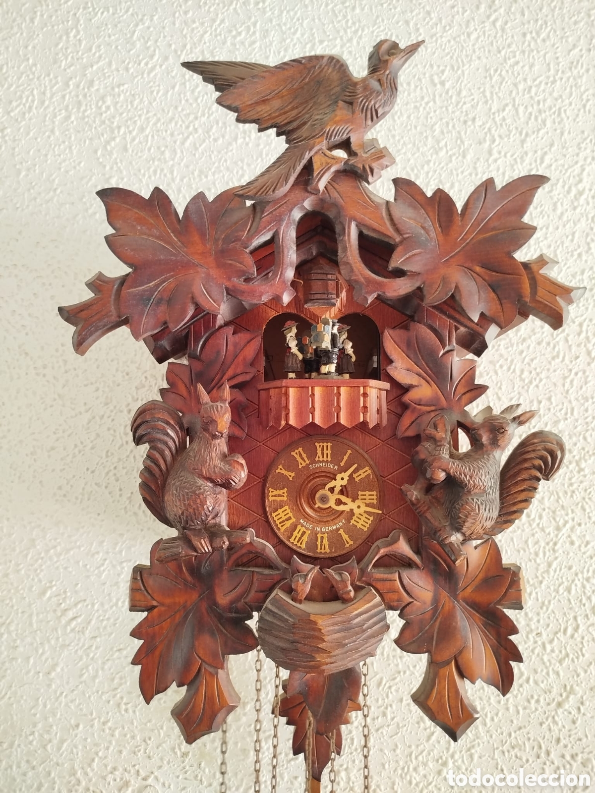 Relojes de pared: Reloj de cuco Anton Schneider - Foto 1