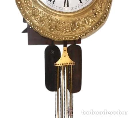Relojes de pared: RELOJ MORETZ SIGLO XIX - Foto 3