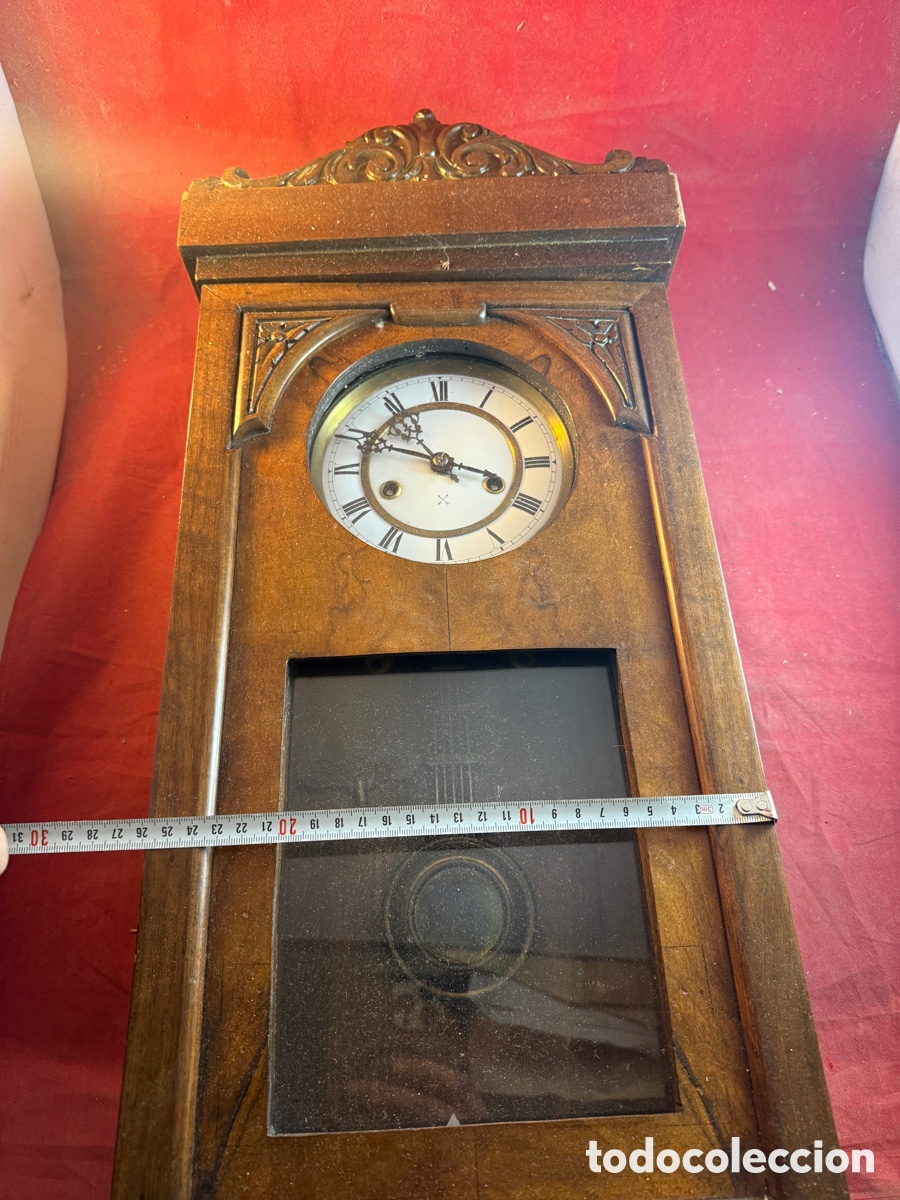Relojes de pared: ANTIGUO RELOJ DE PARED - Foto 7
