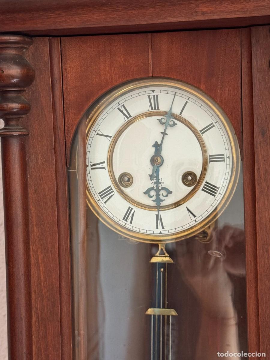 Relojes de pared: Antiguo reloj de pared - Foto 4