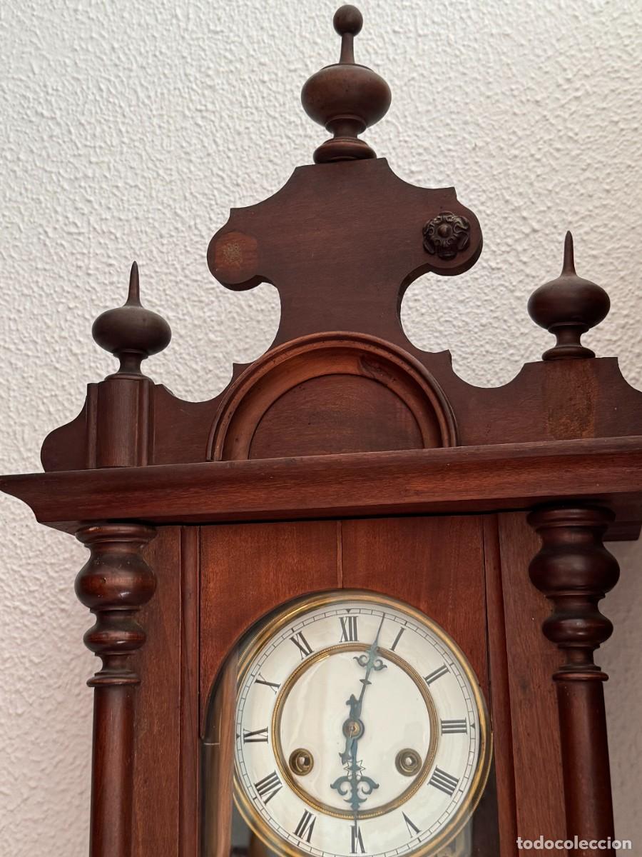 Relojes de pared: Antiguo reloj de pared - Foto 5