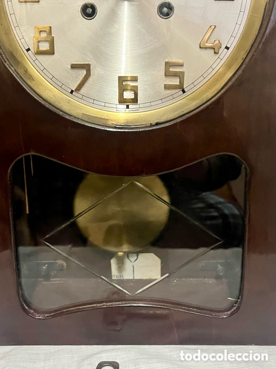 Relojes de pared: RELOJ DE PARED MARCA &rdquo;DUC &rdquo; GERMANY FUNCIONA - Foto 5
