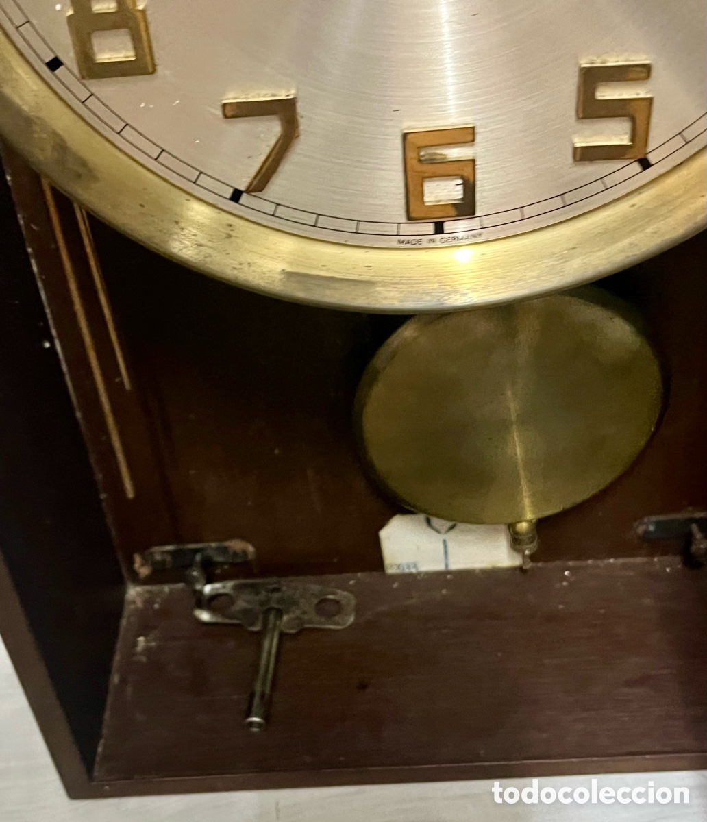 Relojes de pared: RELOJ DE PARED MARCA &rdquo;DUC &rdquo; GERMANY FUNCIONA - Foto 10